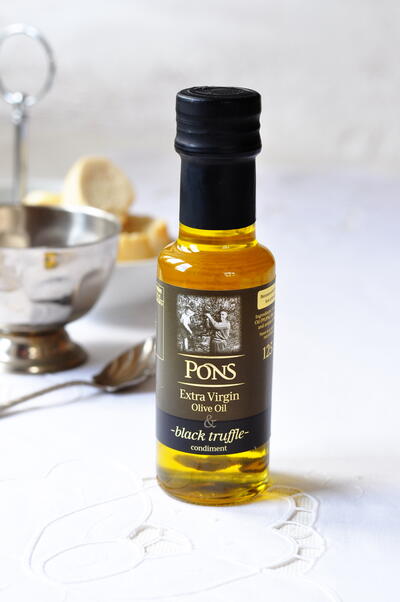 Olej olivový Extra Panenský s černými lanýži - PONS 125 ml