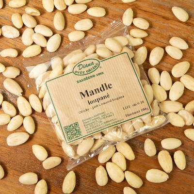 Mandle loupané - DIANA - 100 g