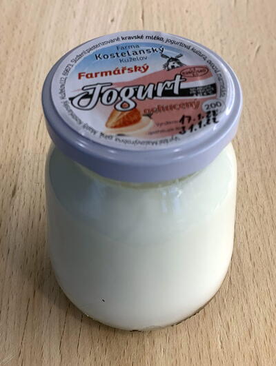 Jogurt ochucený ve skle - 200 g