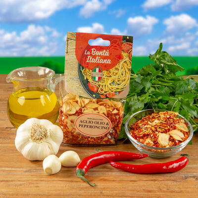 Koření - směs na špagety s česnekem a feferonkami - LA BONTÁ ITALIANA 100 g