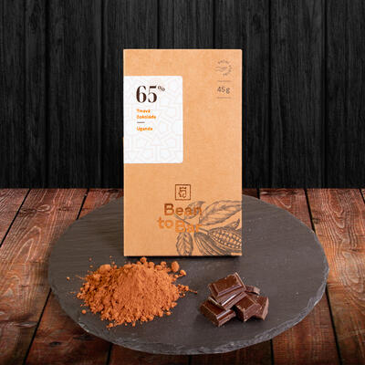 Čokoláda hořká 65% Uganda - JANEK - 45 g