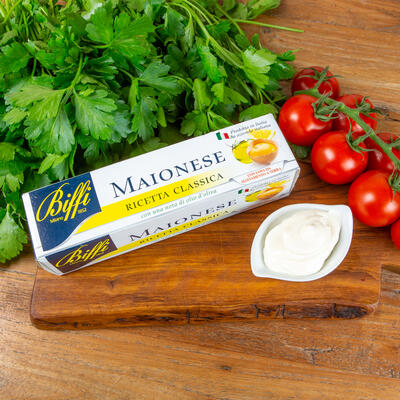 Maionese Classica con Olio d'Oliva - Klasická majonéza s olivovým olejem - BIFFI 180 g
