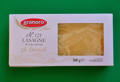 Lasagne n.121 - z tvrdé pšenice - Granoro 500 g