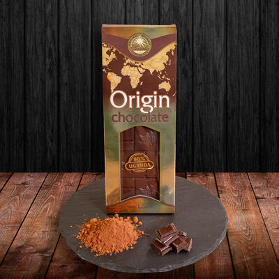 Čokoláda hořká - EXCLUSIVE -  Origin 80% Uganda - 110 g
