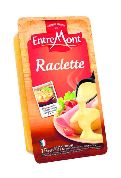 Sýr Raclette plátky 250 g - ENTREMONT