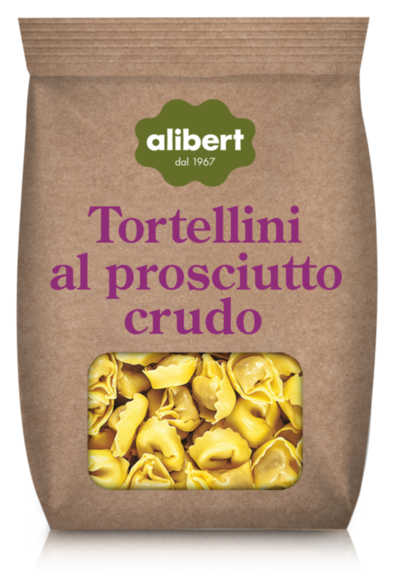 Tortellini sušené, plněné prosciuttem crudo - 250 g