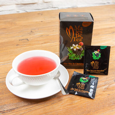 Čaj Majestic Tea Aloe Vera & Ostružina 20 x 2,5g