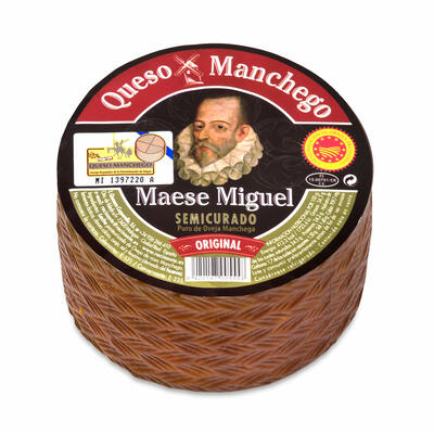 Sýr MANCHEGO semi Curado DOP - španělský- z ovčího mléka