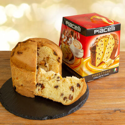 Panettone Classico s rozinkami a kandovaným ovocem - PIACELLI 500 g