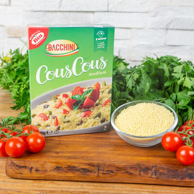 CousCous - z tvrdé pšenice - Bacchini 500 g