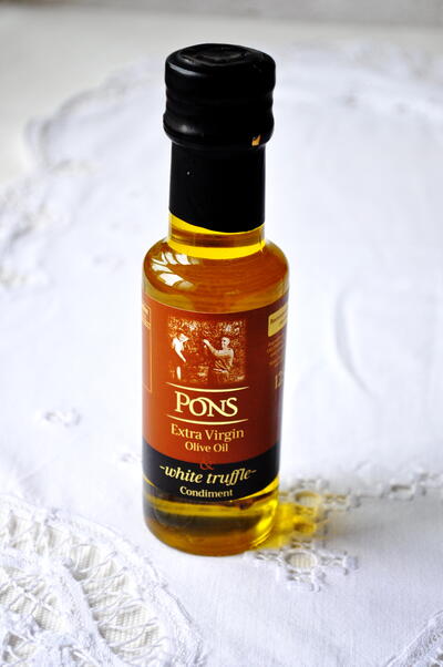 Olej olivový Extra Panenský s bílými lanýži – PONS 125 ml
